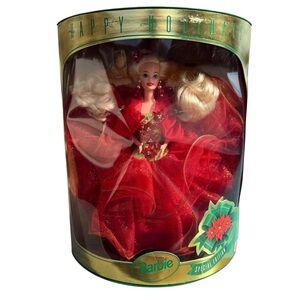 Happy Holiday Barbie 1993 Vintage Christmas Barbie